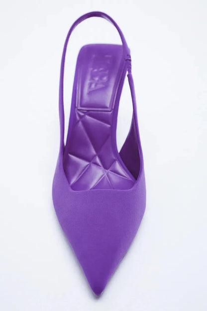 Ladies Shoes 2024 High Quality Slip on Women's Pumps Autumn Pointed Toe Solid Fashion Shallow Mouth High Heels Dress Pumps Women