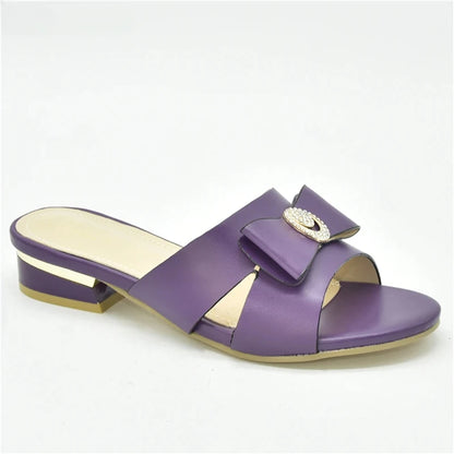 New Fashion Ladies Shoes and Sandals Plus Size Women Shoes 43 Italian Women Party Pumps Decorated with Rhinestone Ladies Shoes