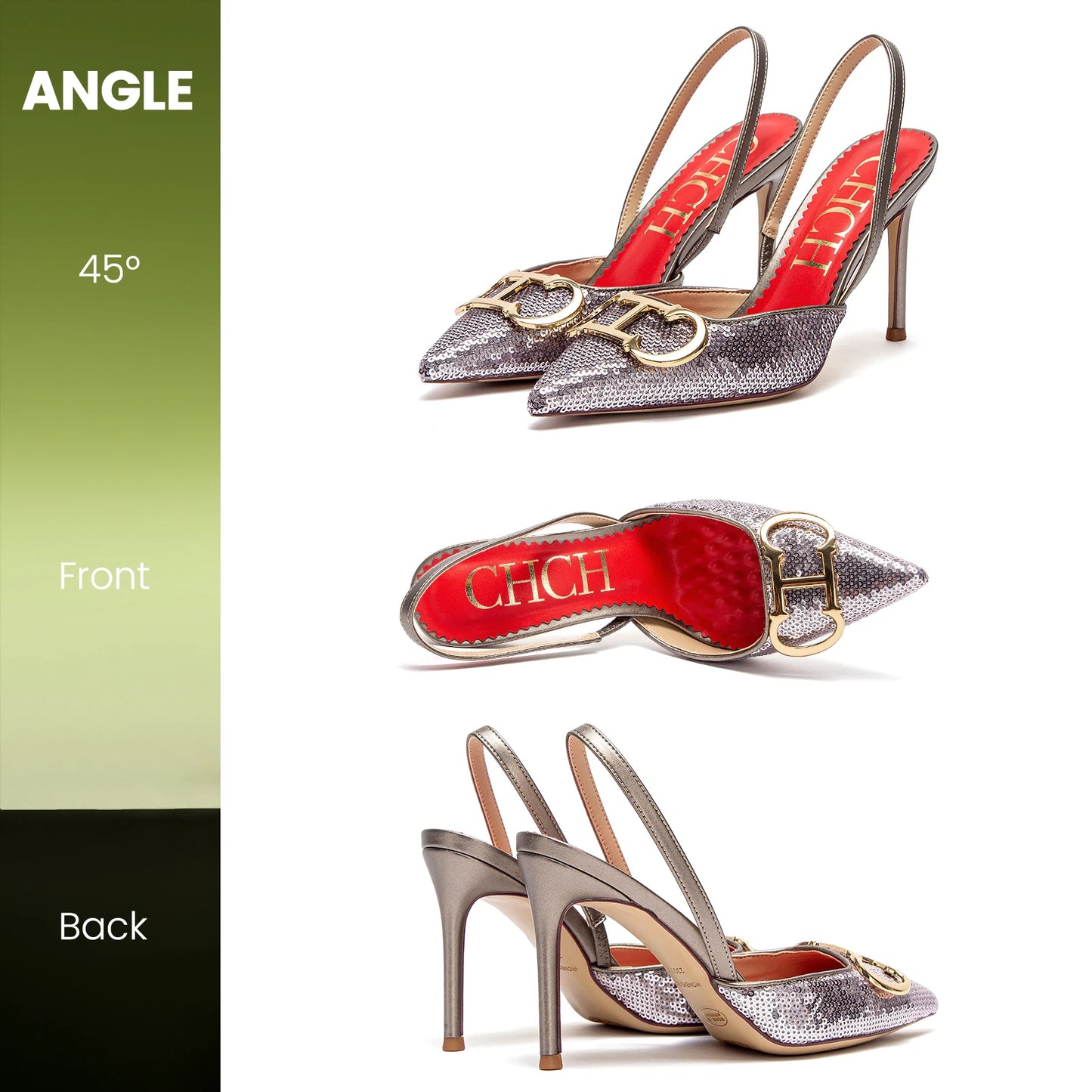 High heels luxury brand 2025 spring and summer new ladies shoes sexy girls party sandals