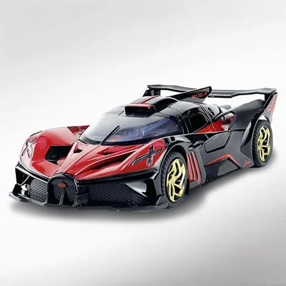 1:32 Bugatti Bolide Super Sports Car Diecast Model Car Alloy Metal Classic Collections Hobby Display Ornaments Trendy Toy Friend
