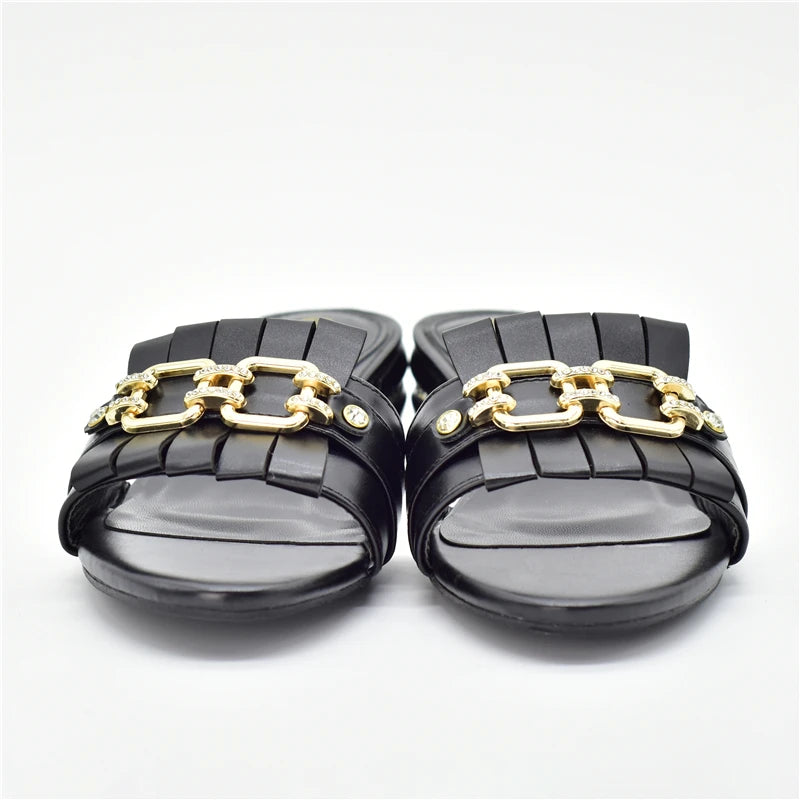 New Fashion Ladies Shoes and Sandals Plus Size Women Shoes 43 Italian Women Party Pumps Decorated with Rhinestone Ladies Shoes