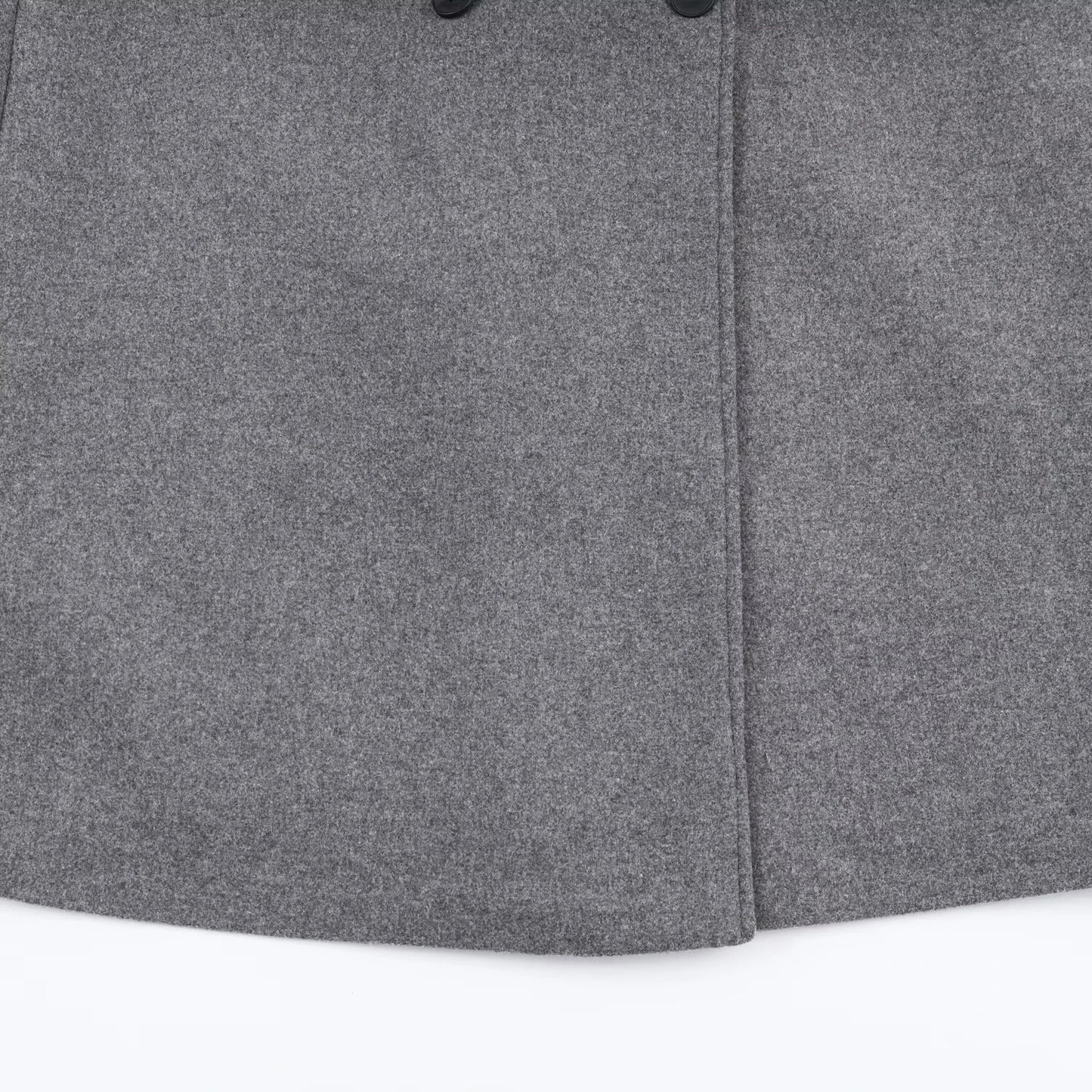 Women's clothing 2025 winter new casual loose long sleeved coat with waistband loop and double breasted coat