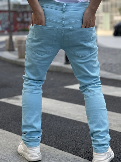 Best Selling And Popular Men's Casual Jeans For All Occasions  Made Of High Quality Denim  Providing Breathability And Comfort