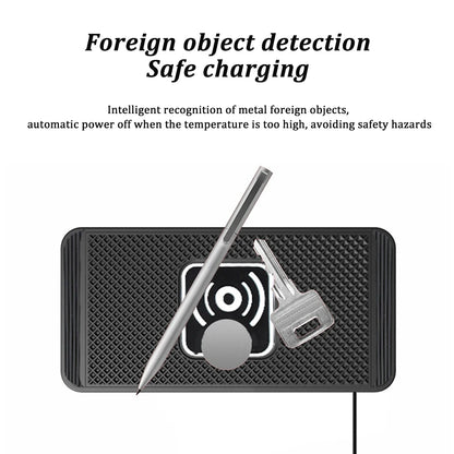 Wireless Charger Can Cut 15W Intelligent Automatic Sensing Suitable For Android, Huawei Fast Charging, Car Home Charger