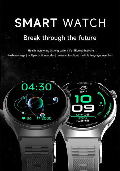 G.L Wear 2025 New Men's Smart Watch HD Display Health Tracking Bluetooth Calling Voice Assistant Sports Smartwatch