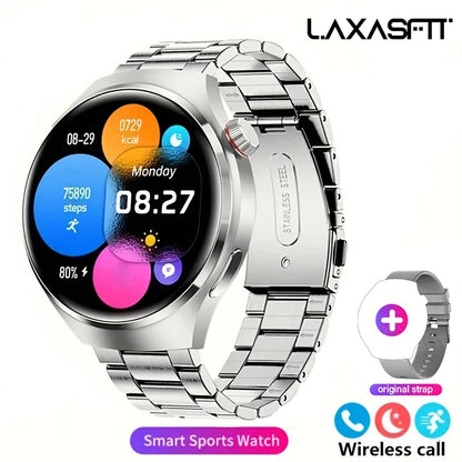 G.L Wear 2025 New Men's Smart Watch HD Display Health Tracking Bluetooth Calling Voice Assistant Sports Smartwatch