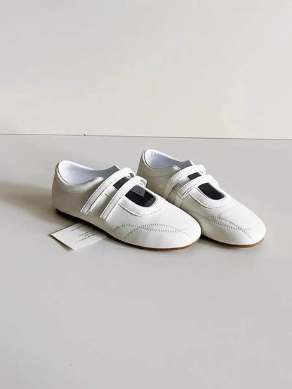 Ladies Shoes 2025 Brand Shallow Women's Flats Fashion Round Toe Casual New Light Comfortable Best Seller Concise Ballet Flats