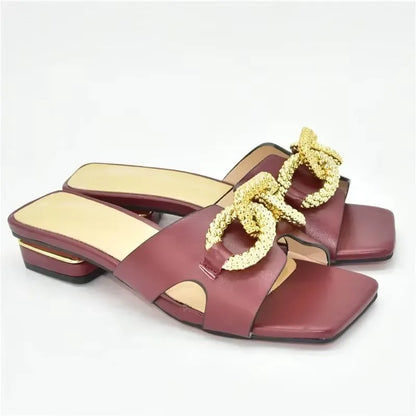 New Fashion Ladies Shoes and Sandals Plus Size Women Shoes 43 Italian Women Party Pumps Decorated with Rhinestone Ladies Shoes