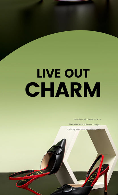 High heels luxury brand 2025 spring and summer new ladies shoes sexy girls party sandals