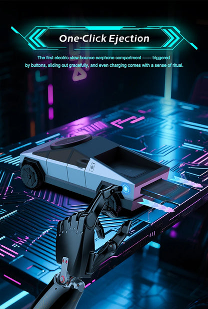 New Cybertruck Multifunctional 3-in-1 Wireless Charger Desktop Qi2 Charger for IPhone (15W),Iwatch (5W), Airpods (2.5W) Charging