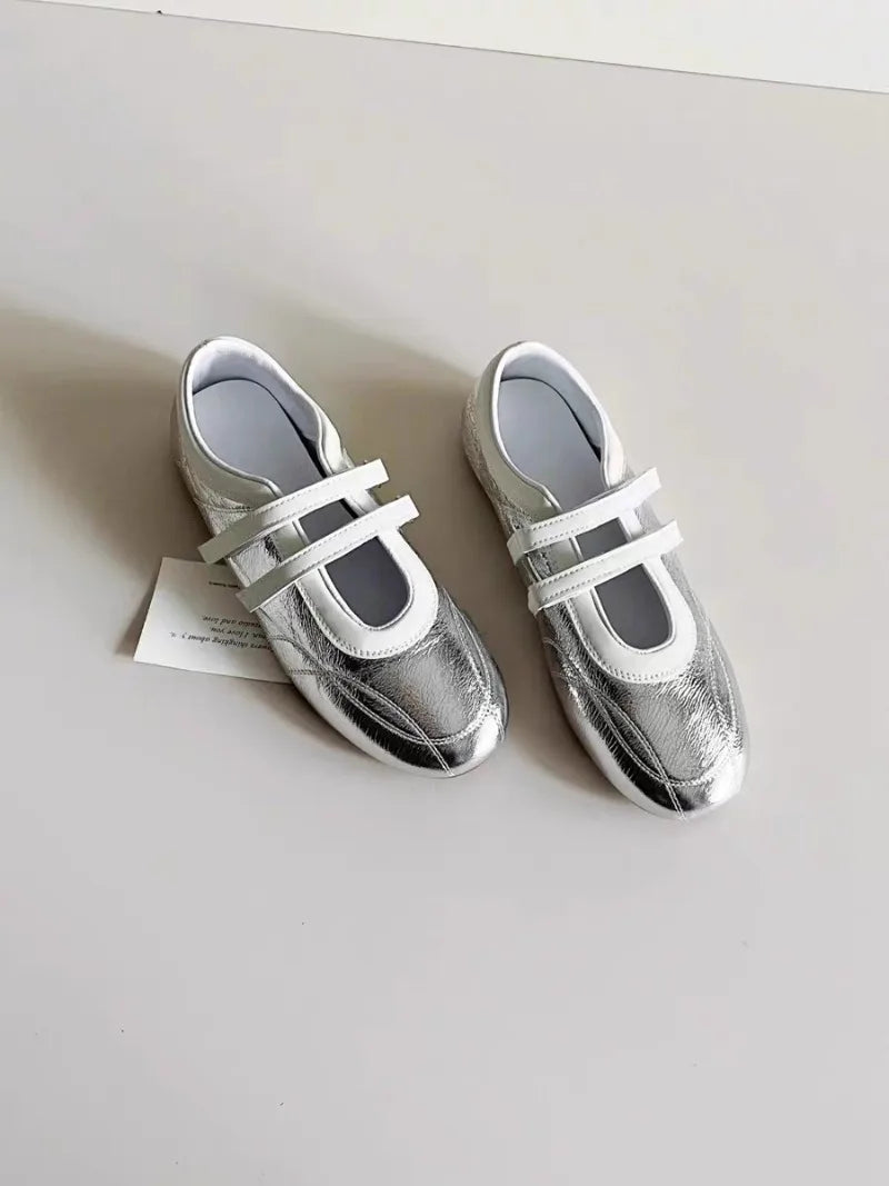 Ladies Shoes 2025 Brand Shallow Women's Flats Fashion Round Toe Casual New Light Comfortable Best Seller Concise Ballet Flats