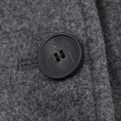 Women's clothing 2025 winter new casual loose long sleeved coat with waistband loop and double breasted coat