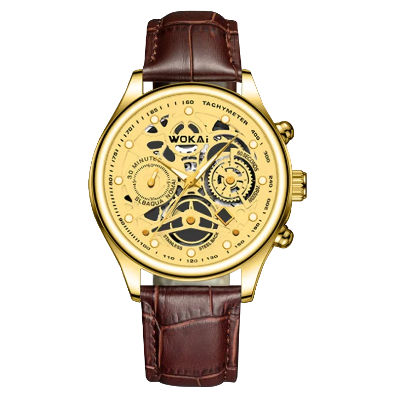 Leather Business Quartz Sports Watchs Business Watchs Quartz Sports Watch Leisure Belt Men's Watch Men's Watch