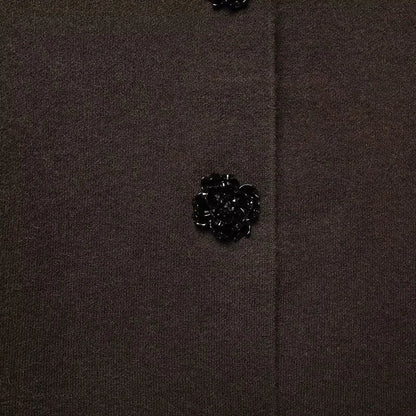 Women's clothing 2025 winter new style European and American fashion personality temperament versatile knitted suit jacket