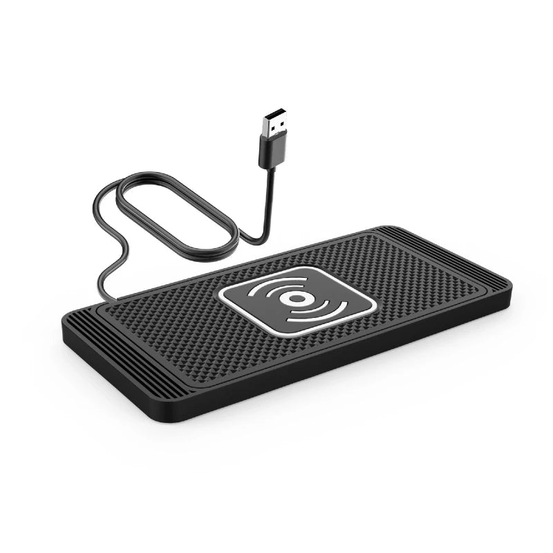 Wireless Car Charger Charging Pad 15w Non Slip Qi Fast Charger For Car Wireless Phone Charger For Android For IPhone 11/12/13/14