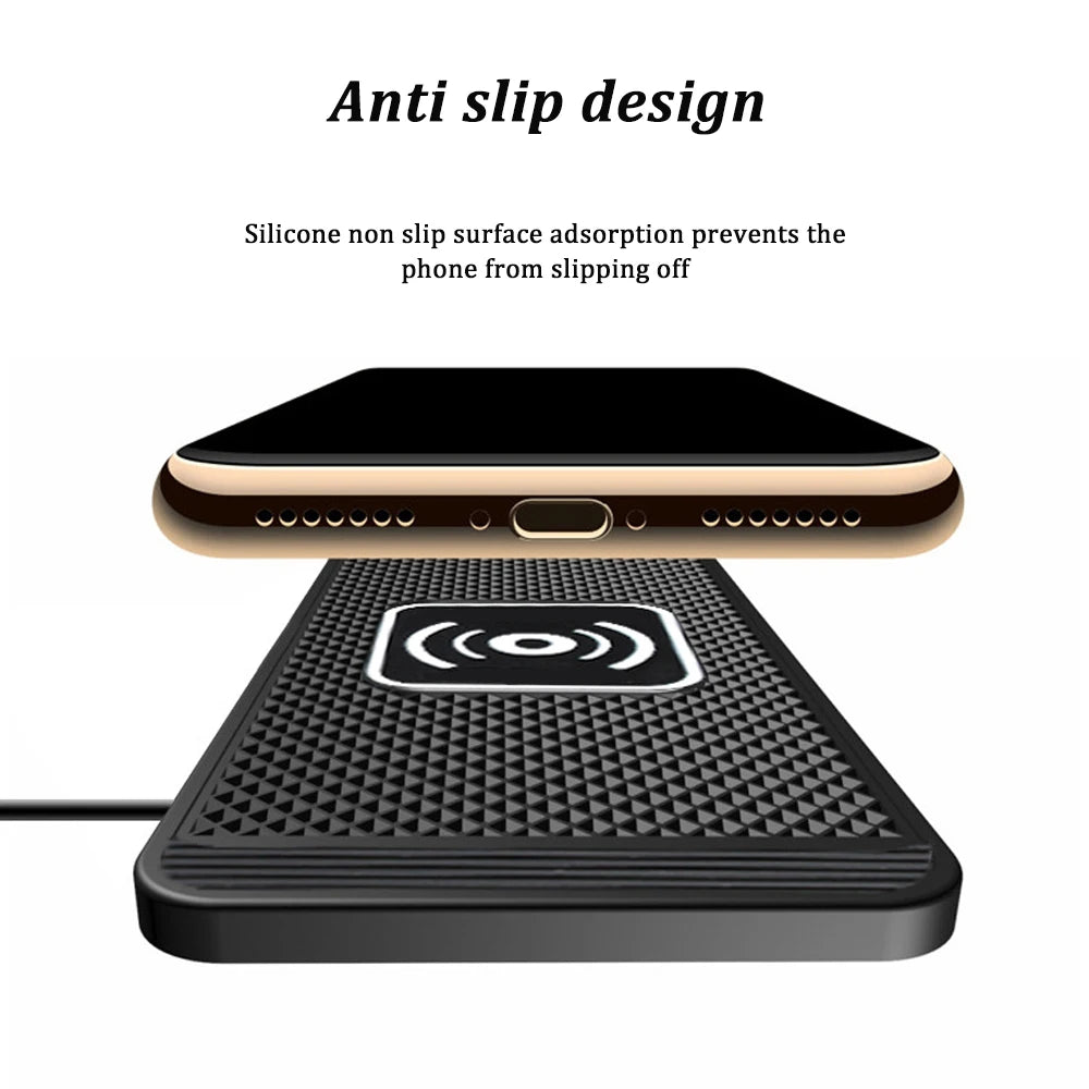 Wireless Charger Can Cut 15W Intelligent Automatic Sensing Suitable For Android, Huawei Fast Charging, Car Home Charger